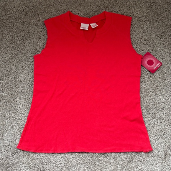 Xhilaration Tank Top Poppy/Pink Large - Picture 1 of 9